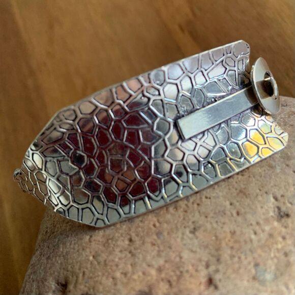 925 STERLING SILVER Artisan Made Bracelet - Picture 2 of 8